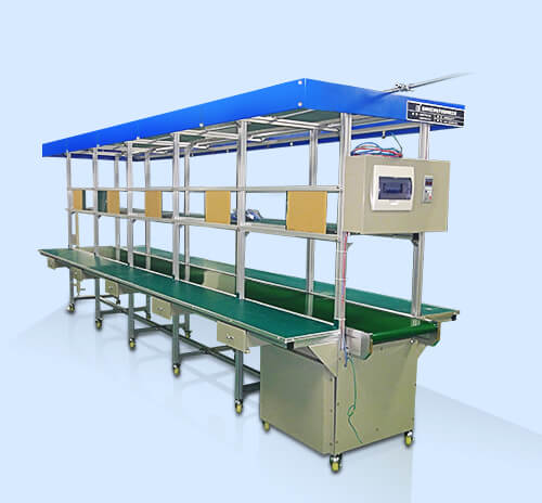 Aluminum alloy assembly line